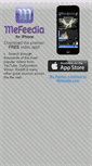 Mobile Screenshot of m.mefeedia.com