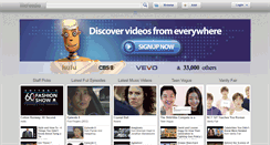 Desktop Screenshot of mefeedia.com